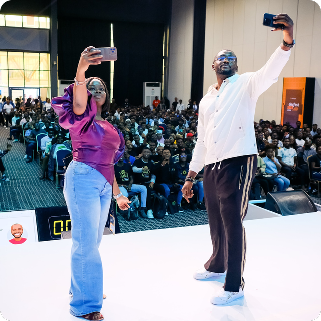 Some of our hosts taking a selfie at a previous event